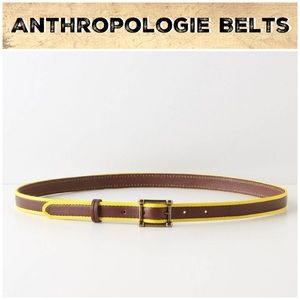 NWTs Anthro “Vivid Brink Belt” by Linea Pelle